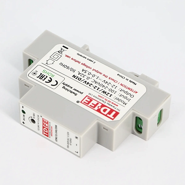 Блок питания 12W/12-24V/DIN ZONT