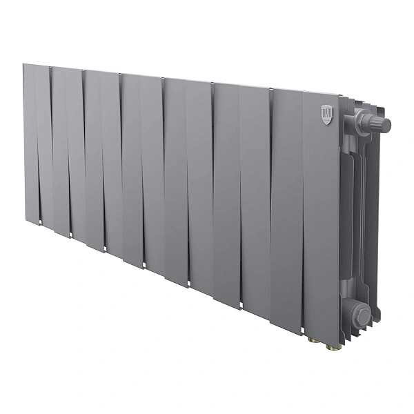 Радиатор биметаллический Royal Thermo PianoForte 300 Серебристый VR80 - 14 секц.