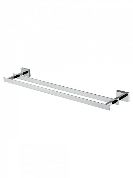 Полотенцедержатель двойной WONZON & WOGHAND FLAT, Хром (WW-9711-60CM), шт