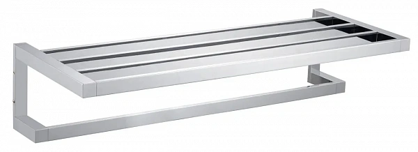 Полотенцедержатель с полкой WONZON & WOGHAND, Хром (WW-9581), шт
