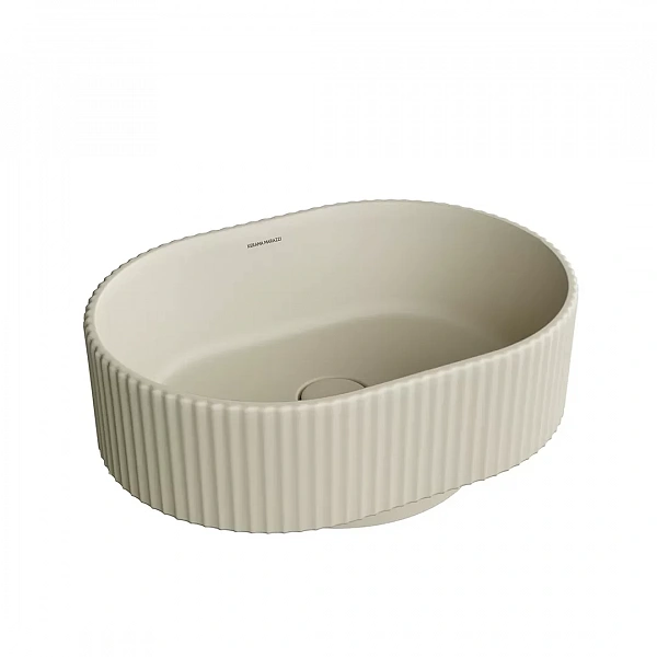 Kerama Marazzi VE.wb.50/SAN Раковина ARTBASIN Vento накладная 50, песочная матовая