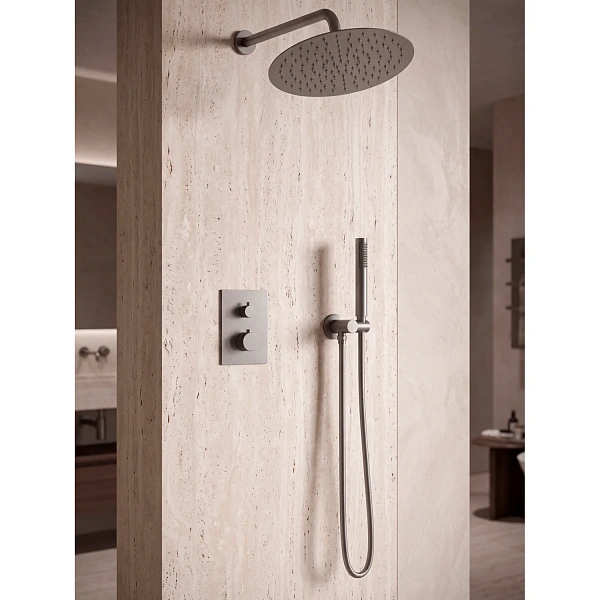 Душевая система с термостатом ALTROBAGNO Юнион (Unione) 040409 GM