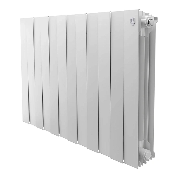 Биметаллический радиатор Royal Thermo PianoForte Белый Bianco Traffico 500x12 секций