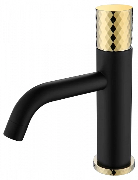 Boheme Смеситель STICK для умыв. низ. BLACK DIAMOND GOLD_Комплект