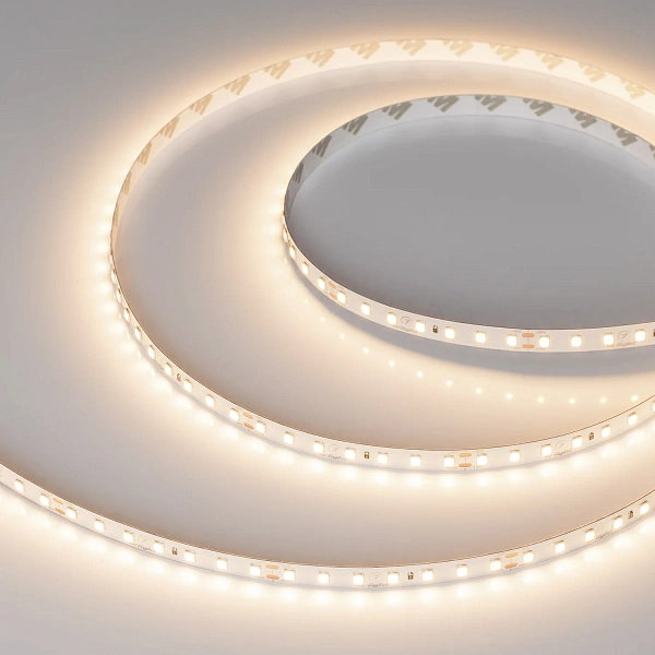 Светодиодная лента smd 2835 UL-A112-8mm 24V Warm3000 (12 W/m, IP20, 5m) (Arlight, 7 лет) 052746