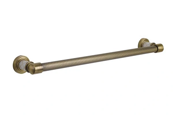 Boheme Держатель для полотенца MURANO BRONZE (белое)_Комплект