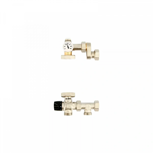 Насосно-смесительная группа SOLOMIX X с накидной гайкой 1", c насосом Uni-Fitt SCP 25/60 130 Uni-Fit