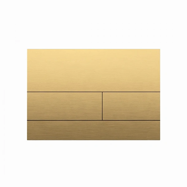 Кнопка для инсталляции, нерж.сталь MATT GOLD