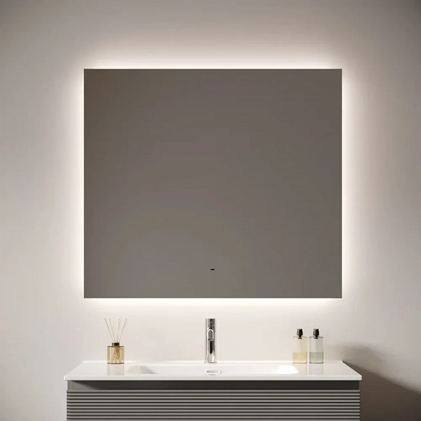 Зеркало для ванной комнаты SANCOS Square 2.0 900х700 led подсветка 2700K/4000K/5000K SQ2.900