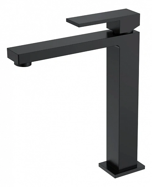 Boheme Смеситель для умывальника высокий QUBIC Black