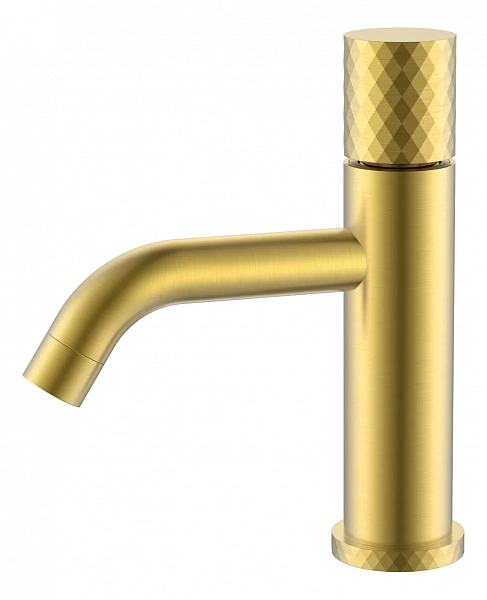 Boheme Смеситель STICK для умыв. низ. Mat Gold  DIAMOND