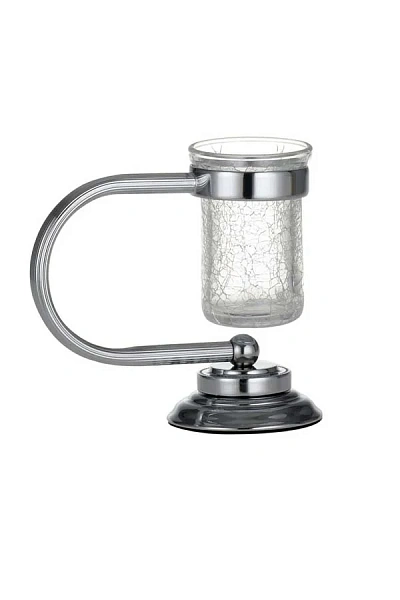 Boheme Настольный стакан для зубных щеток MURANO CHROME