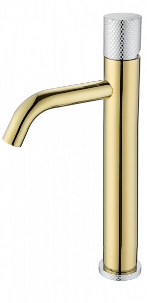 Boheme Смеситель STICK для умыв. выс. GOLD TOUCH CHROME_Комплект