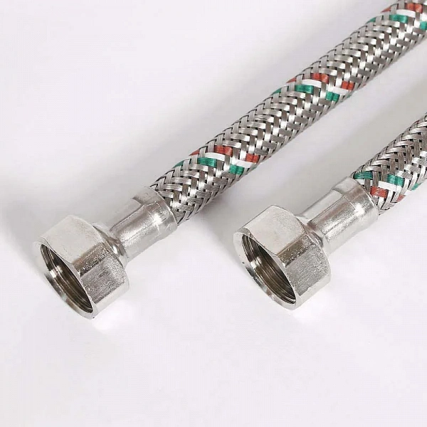 Гибкая подводка ВВ 1/2", 100 см, DN 8, оплётка из нерж. стали Uni-Fitt