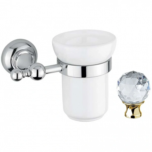 APHRODITE-TUMS-03/24-Sw Стакан подвесной, золото,  Swarovski