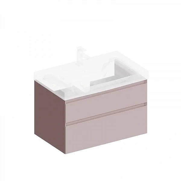 Kerama Marazzi CU.80/MAL Тумба CUBO 80 см 2 ящика, мальва
