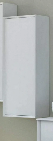 BELLAGIO Колонна с одной распашной дверцей (реверсная) 54720 Bianco opaco 40x25x100