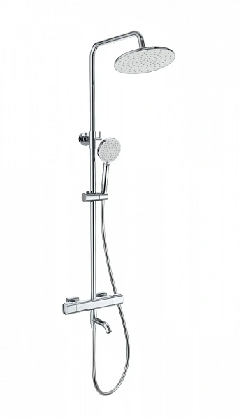 Душевая система с термостатом WONZON & WOGHAND STAY 1, Хром (WW-B3051-A1-CR), шт