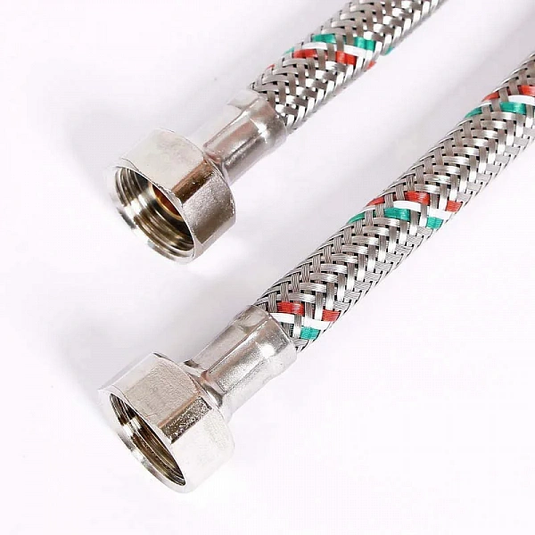 Гибкая подводка ВВ 1/2", 250 см, DN 8, оплётка из нерж. стали Uni-Fitt