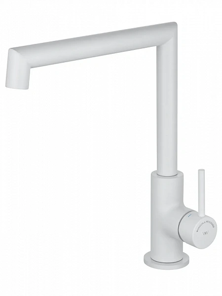 Смеситель для кухни WONZON & WOGHAND, Белый матовый (WW-L1005-MW), шт