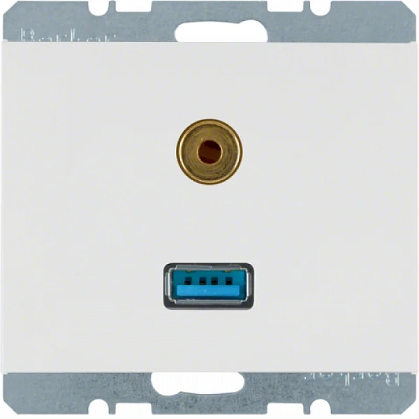 *По запросу* BMO USB/3.5mm AUDIO K.1 цвет: полярная белезна