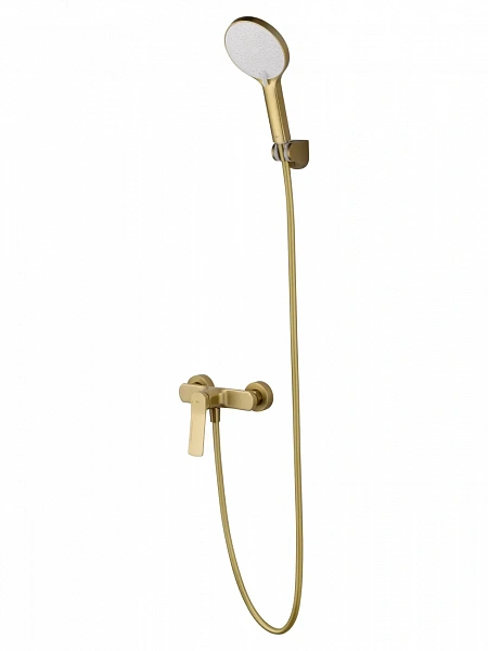 Смеситель для душа WONZON & WOGHAND, Брашированное золото (WW-B2585-BG), шт