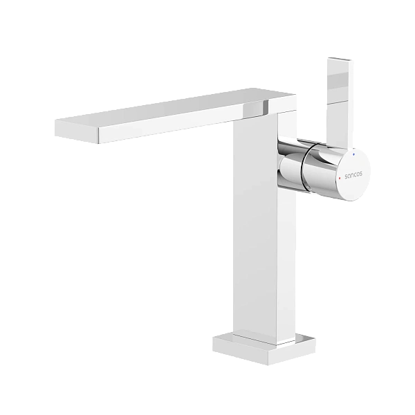 Смеситель для раковины SANCOS Linn, хром, арт. SC9019CH