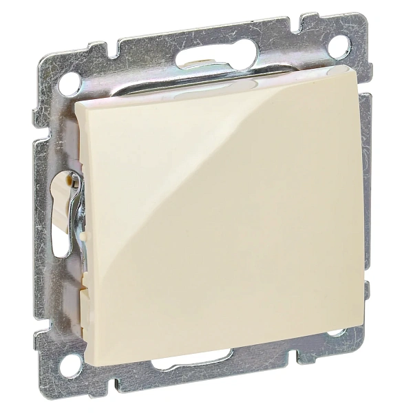Legrand Valena Выключатель 1-кл СП 10А 250В схема 5 безвинтовые зажимы крем 774306