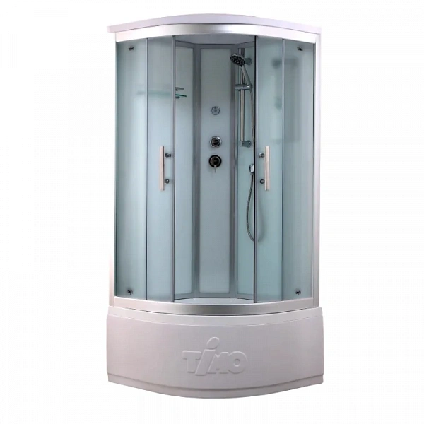 Timo Standart T-6600 Silver Fabric душевая кабина (100*100*220), шт