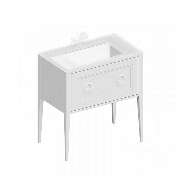 Kerama Marazzi PL.CN.80.1/WHT.M Тумба PLAZA Classic NEO напольная с ящиком 80, белая матовая