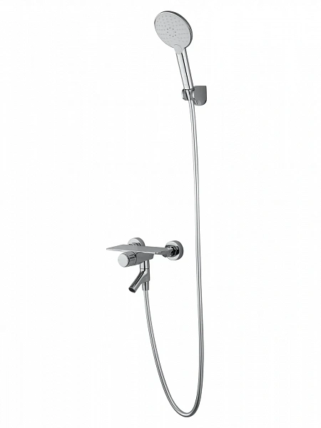 Смеситель для ванны с душем WONZON & WOGHAND CLICK, Хром (WW-FE05L221-CR), шт