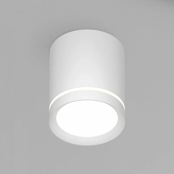 Denkirs DK4013-WH Светильник накладной IP 20, 5 Вт, LED 4000, белый, алюминий/акрил