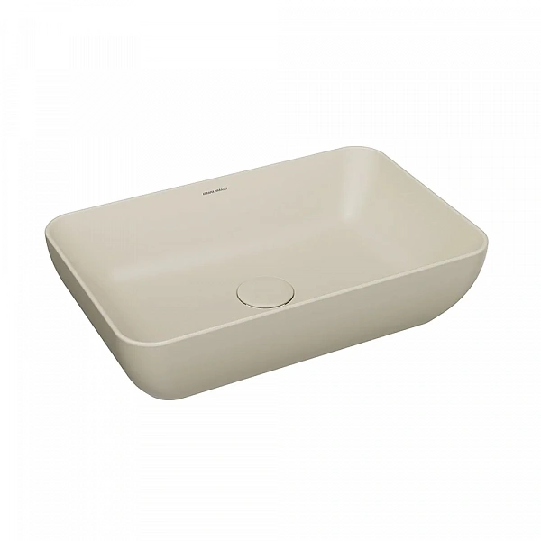 Kerama Marazzi PLR.wb.55/SAN Раковина PLAZA накладная 55, песочный матовый
