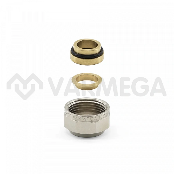 Резьбозажимное соединение Varmega VM09302, 15 x 3/4"EK для подключения медной трубки