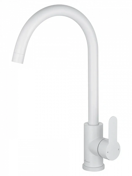 Смеситель для кухни WONZON & WOGHAND, Белый матовый (WW-AE4554-MW), шт