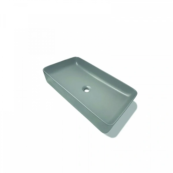 Раковина керамическая накладная 50338 Grigio nuvola, 62x36x11 CEZARES