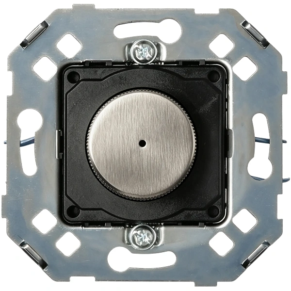 Donel N96 Superfine Терморегулятор  с внешним датчиком пола, AC230V, 16A, поворотная рукоятка Никель