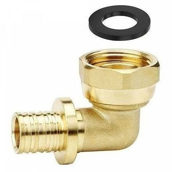 Угол с накидной гайкой Varmega Slide-fit VM51911, 16x1/2", аксиальный