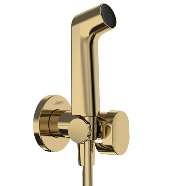 Hansgrohe Bidette E Гигиенический душ 1jet S EcoSmart+, со смесителем, с душевым держателем и шланго
