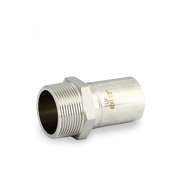 Вставка-Н 42 x 1 1/2", нержавеющая сталь Uni-Fitt