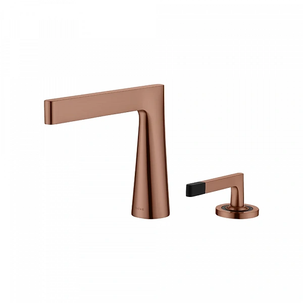 Смеситель Boheme Duo для раковины, 2х-позиционный COPPER BRUSHED 161-CB