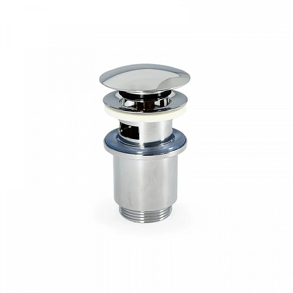 Uni-Flow Донный клапан 1 1/4" сlick-clack, с переливом, хром