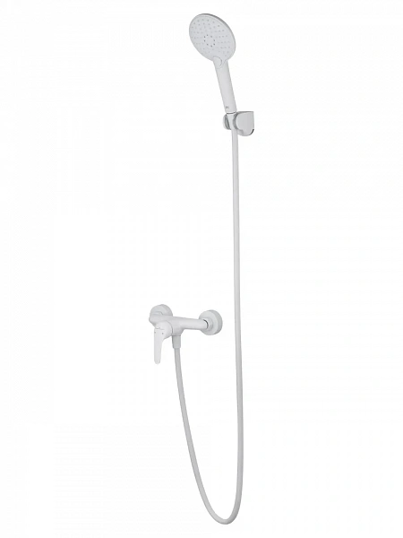 Смеситель для душа WONZON & WOGHAND, Белый матовый (WW-4540-MW), шт