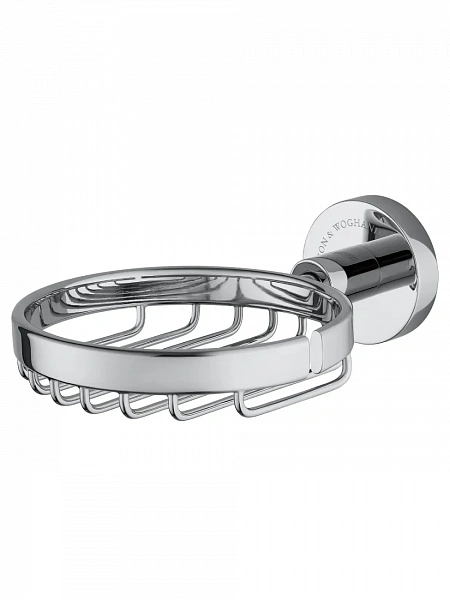 Мыльница с держателем WONZON & WOGHAND EASY, Хром (WW-8124), шт