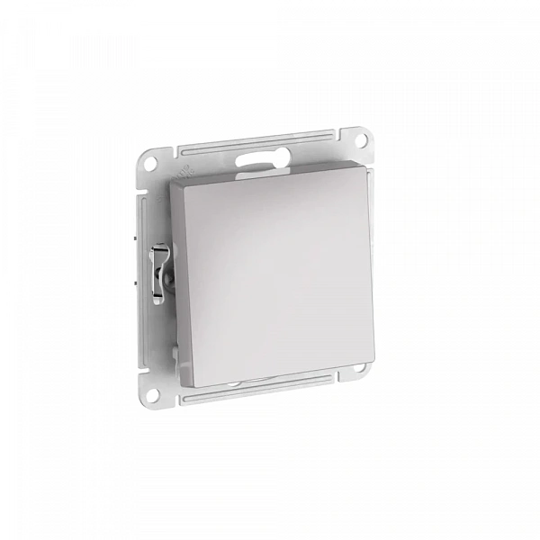 ATLASDESIGN AQUA 1-клавишный ПЕРЕКЛЮЧАТЕЛЬ IP44,сх.6, 10АХ,мех., быстрозажим. клем., АЛЮМИНИЙ