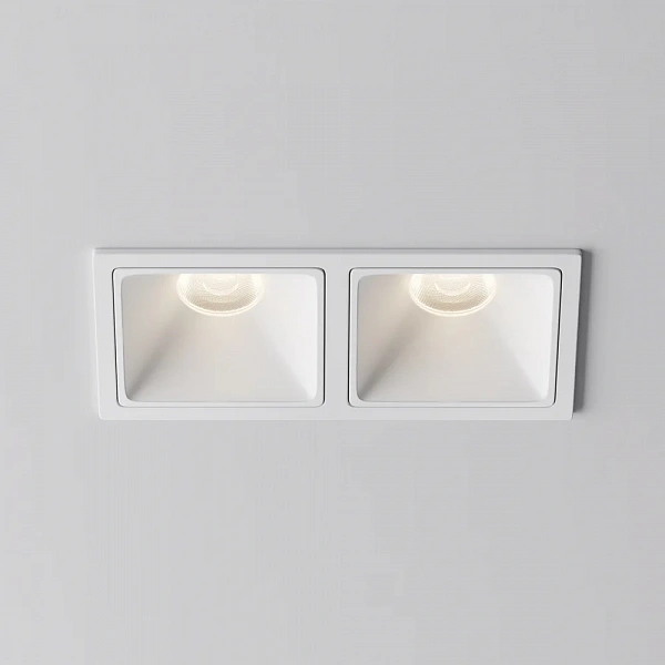 Maytoni Точечный светильник Alfa LED DL043-02-10W4K-SQ-W-1