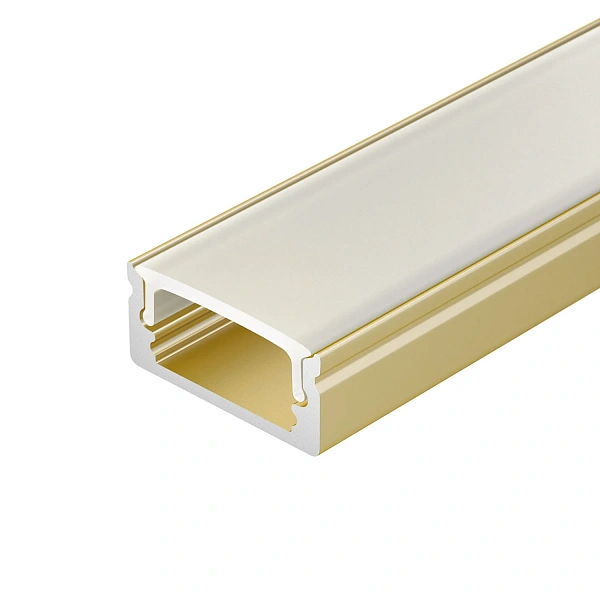 Профиль LINE-1708-2000 ANOD GOLD (Arlight, Алюминий) 039987
