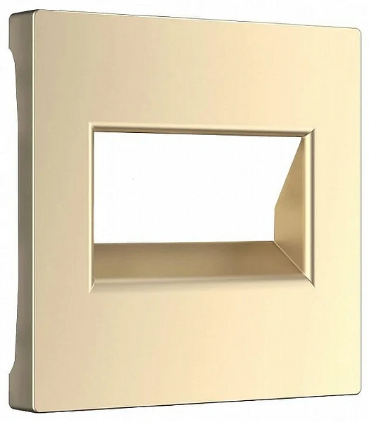 W1191111/ Накладка для двойной розетки Еthernet RJ-45 (шампань)