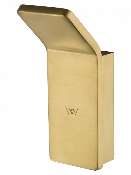 Крючок для ванной WONZON & WOGHAND LOTTE, Брашированное золото (WW-8315A-BG), шт