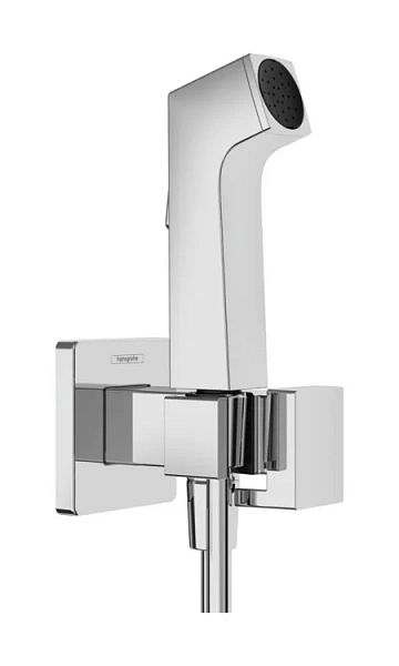Hansgrohe Bidette E Гигиенический душ со смесителем, шланг 125см, держатель, цвет: хром